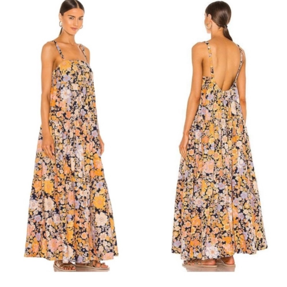 FREE PEOPLE Park Slope Maxi Dress Floral